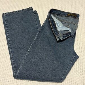 Loro Piana LUXURY Women's Relaxed Fit Denim Blue Jeans Size 42 EU MADE IN ITALY